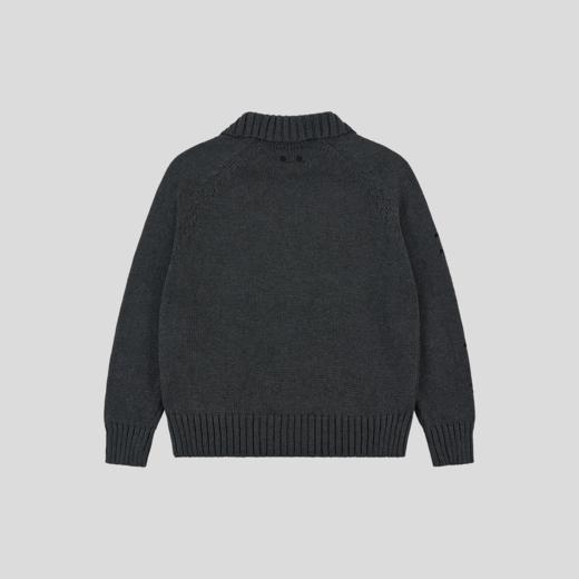 GOODBAI GOODEES 秋冬新款加厚机器小猫翻领毛衣 商品图4