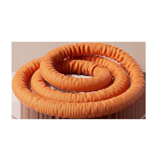 致佳涤纶静音软体呼啦圈全新升级软弹簧加重不伤衣全包裹运动健身 商品图4