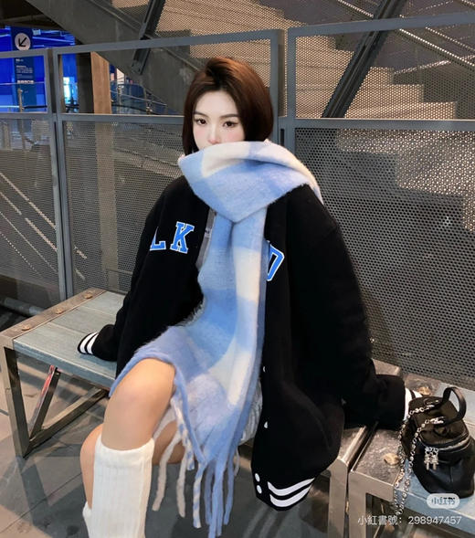 acn马海毛羊绒围巾🧣 商品图9