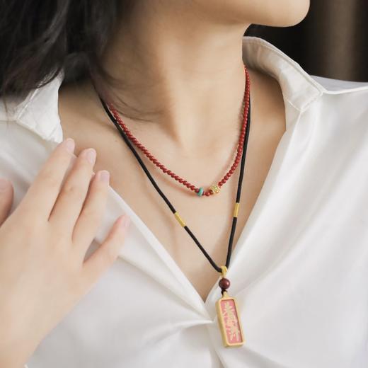 【买2串赠零钱包】祈玺·合香珠/水晶手串丨32款可选，普陀山祈福邮局授权、直发，男女款，手串/小金砖吊坠/项链，承包新年好意头！可自用可送礼（附寺院祈福+手工盖章祈福卡） 商品图4