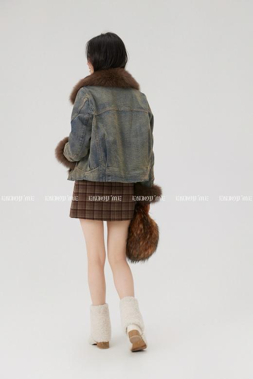 【门店同款】ENJOY冬季“游牧漫寻”复古牛仔外套拼接羽绒服 168146370 商品图6