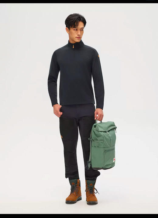 北JI狐 混纺抓绒衣 25秋冬加绒保暖立领外套 WT941 商品图2