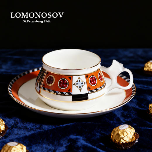 LOMONOSOV 俄皇    Bilibina系列故事下午茶茶具欧式高级感陶瓷咖啡杯碟套装 商品图4