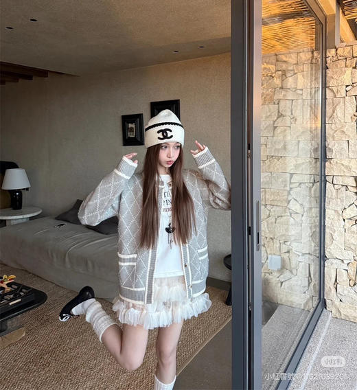 小香双c羊绒帽子冷帽 商品图3