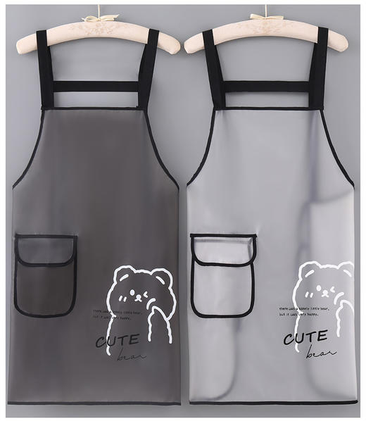 【防水防油透明TPU家务围裙】-CC 商品图6