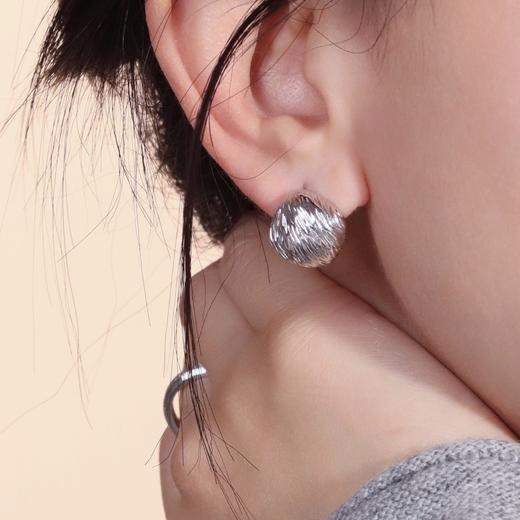 简约金属耳环·雅韵系列双色 商品图4