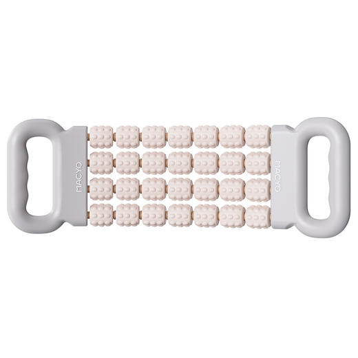 致佳新升级四排按摩棒放松肌肉轴腿部背部可弯曲按摩滚轮儿童长高 商品图4