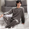【宅家半边绒男款家居服套装】🛍️加厚奶舒绒睡衣套装，超级软糯如奶油一般柔软丝滑，质感惊人，毛茸茸软绵绵简直太舒服了-XJC 商品缩略图9