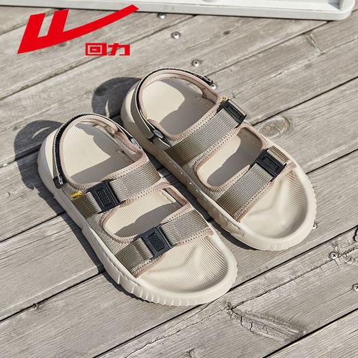 回力凉鞋男2025夏季新款舒适休闲减震软底透气户外开车运动沙滩鞋 商品图2