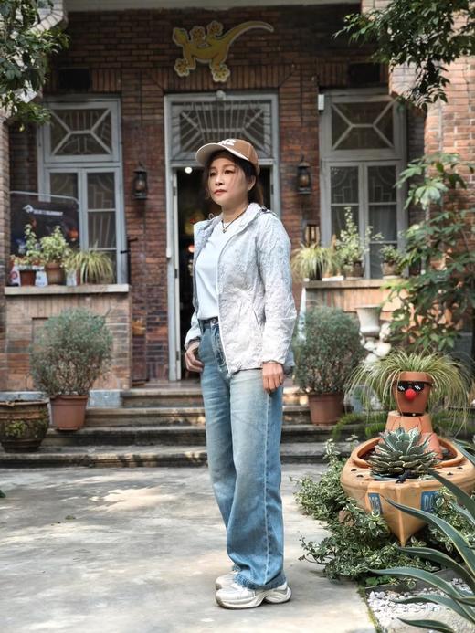 Hylaeion热带雨林户外轻薄连帽印花防晒皮肤衣HW8131090 商品图3