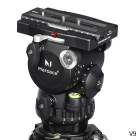 马小路Marsace V9、V9+液压云台拍鸟三脚架套装