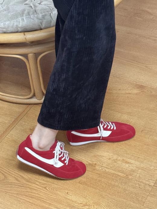 【女款复古轻便德训鞋塑形马皮鞋】鞋面防水小牛绒+高原黄牛皮！经典4色，3cm的舒适跟高，复古文艺WD 商品图2