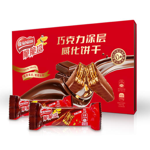 【雀巢】脆脆鲨威化饼干礼盒450g-XL 商品图0