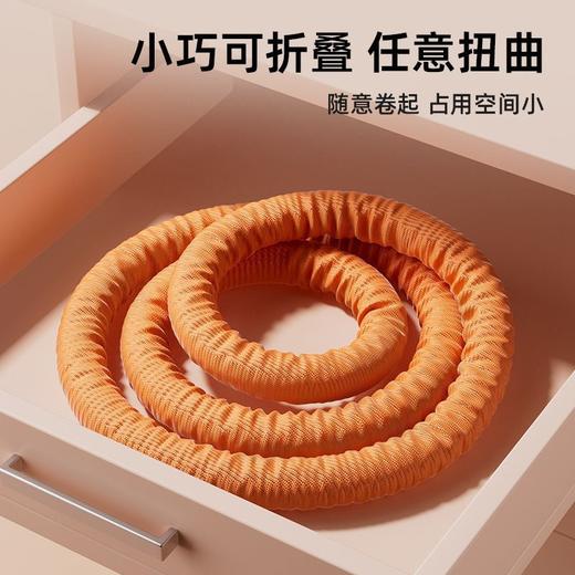 致佳涤纶静音软体呼啦圈全新升级软弹簧加重不伤衣全包裹运动健身 商品图3