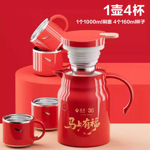 【百人成团】泰康30周年保温壶套装礼盒 商品图2