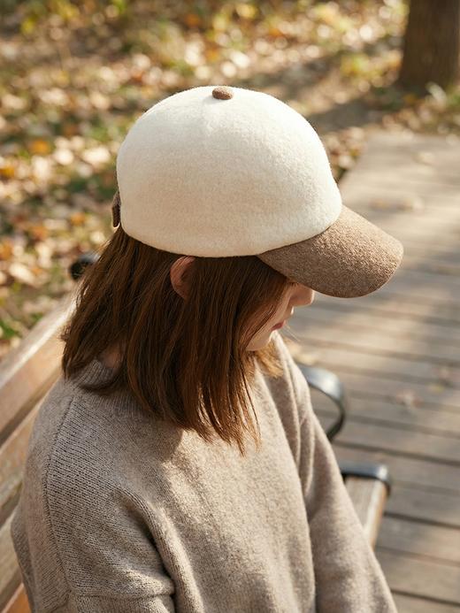 北京仓｜CA4LA-LEIRION 5-羊毛 棒球帽（米色）［日本设计师］ 商品图0