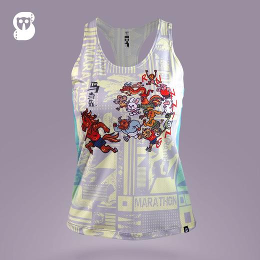 严素跑步背心,马当先系列,男/女款,轻量,快干,严素态度 商品图1