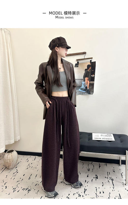 复古毛呢抽带南瓜裤-纪念日百货门店同款167948186 商品图1