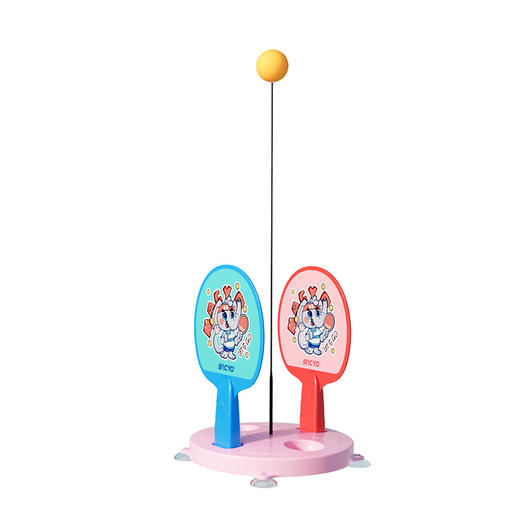 玩具乒乓球训练器家用练习弹力自练软轴儿童亲子单人练球器 商品图4