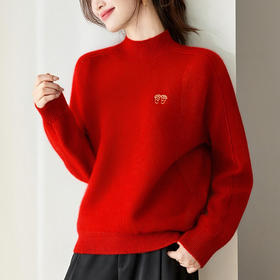 CC 2207时尚洋气上档次小衫大码显瘦毛衣打底衫