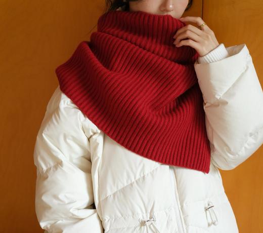 【高品质私服】【羊绒羊毛大领披肩针织围脖】复古氛围感，尤其适合秋冬无领大衣或极简外套搭配【无标出货 介意慎拍】WD 商品图3