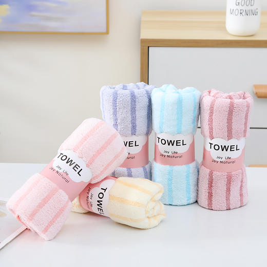 【鑫菲凡--7A级超柔珊瑚绒毛巾】母婴级珊瑚绒材质、柔软蓬松亲肤健康、超强吸水不掉绒不掉色、0甲醛0荧光剂安全好用、比云朵还柔软的珊瑚绒毛巾！ 商品图1