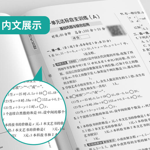 2026春 【苏教版】 实验班提优大考卷 五年级数学(下) 商品图4