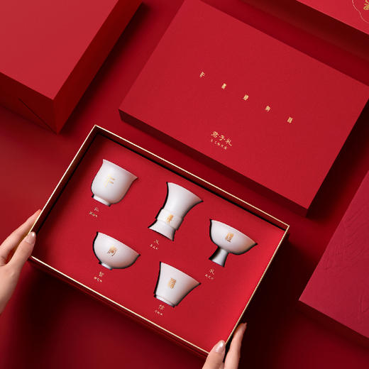 【故宫茶具】故宫君子礼主人杯套装博物馆文创茶杯礼盒新年生日礼物 商品图5