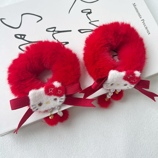 猫咪流苏毛圈对圈发饰-纪念日百货门店同款167745418 商品图1