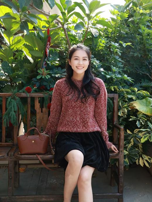 绒雅花苞|别致法式丝绒裙裤 商品图2