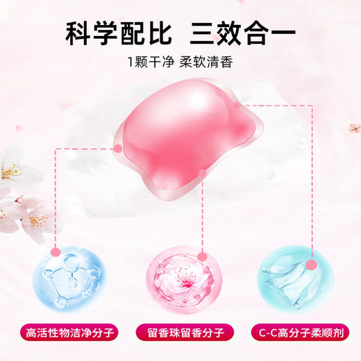 隆力奇 洁净香氛洗衣凝珠256g 6971509027543 商品图1