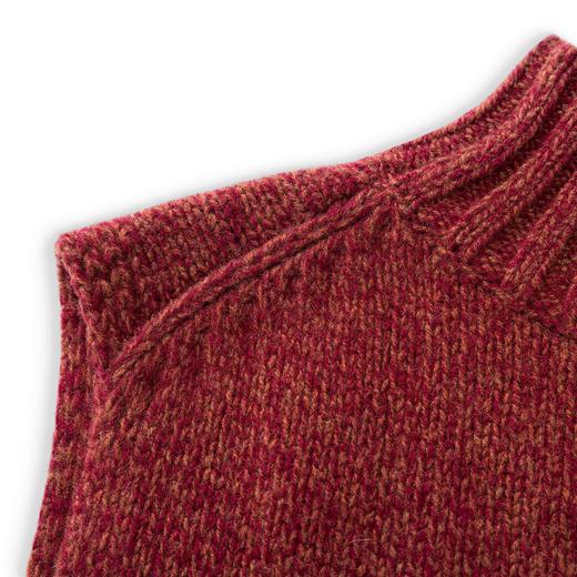 「高货wl」全新升级【铂金会员238/天猫319/差价81】(00816)洛诗琳纯羊毛高领针织马甲2025秋冬新款复古叠穿背心上衣 商品图3