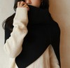 【高品质私服】【羊绒羊毛大领披肩针织围脖】复古氛围感，尤其适合秋冬无领大衣或极简外套搭配【无标出货 介意慎拍】WD 商品缩略图2