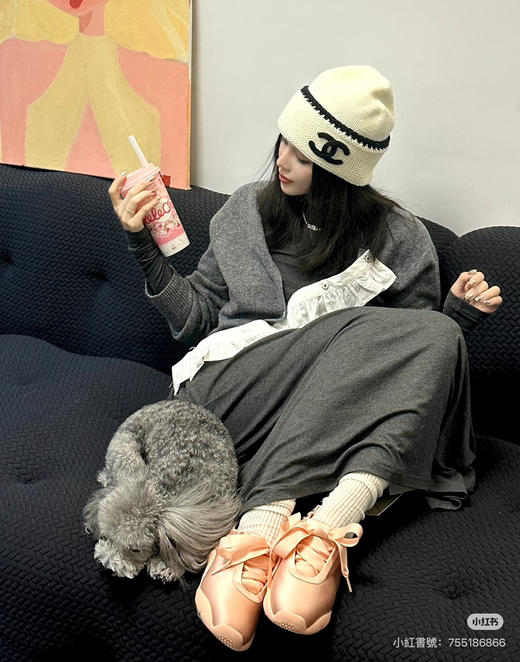 小香双c羊绒帽子冷帽 商品图2