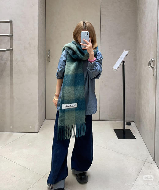 acn马海毛羊绒围巾🧣 商品图8