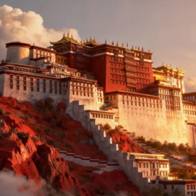 7天【西藏过大年】拉萨—布达拉宫—藏式旅拍-西藏博物馆—布达拉宫观景下午茶—岗巴拉山口—羊湖—卡若拉冰川