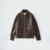 STUDIO NICHOLSON JACKETS LEATHER BOMBER 男装廓形羊皮空军夹克 商品缩略图4