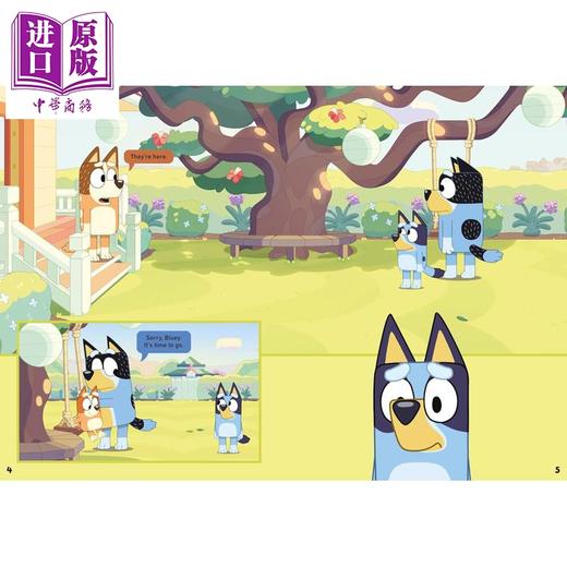 【中商原版】小蓝狗布鲁 信号 Bluey The Sign 英文原版 儿童绘本故事 卡通动画 全彩插图章节书 进口童书 精装 Puffin图书 商品图2