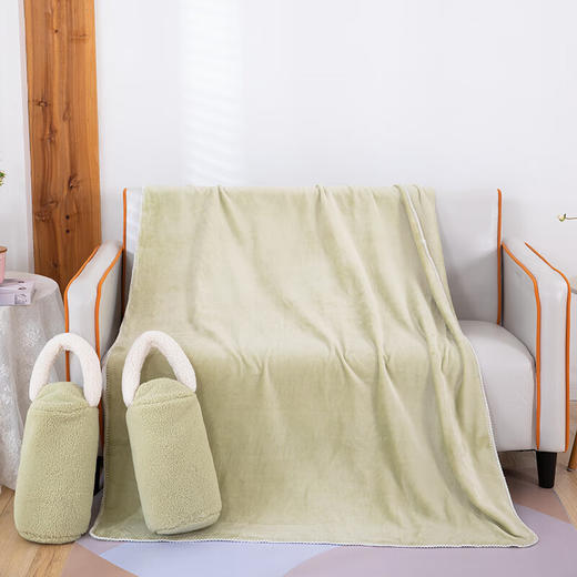 無印良品 手提抱枕毯MJ-XJ23-13  展开：105*145 商品图5