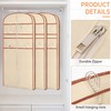 美国时尚设计师品牌  春节收纳衣服 换季整理衣橱 衣服防尘罩挂式收纳袋 西装大衣外套防尘防皱 挂衣袋 商品缩略图4