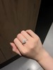 胖东来同款一克拉莫桑钻戒指💍 开口戒 商品缩略图1