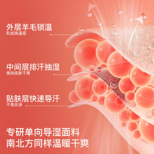 likeuu儿童本命年保暖内衣套装马年红色男女大童秋衣裤睡衣新年dr 商品图1