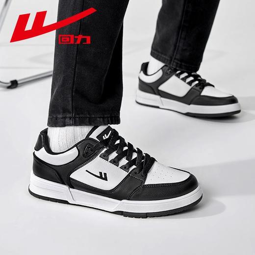 回力男鞋2025新款秋季运动板鞋子ins百搭情侣低帮休闲小白鞋女款 商品图3