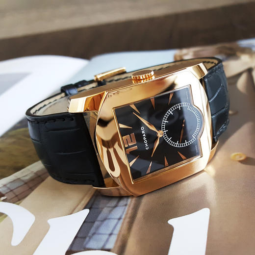 【95新（原始品相）】CHOPARD 萧邦162283-5001自动机械机芯37*40MM（男款）L.U.C系列18K玫瑰金 021225TJ38 商品图4