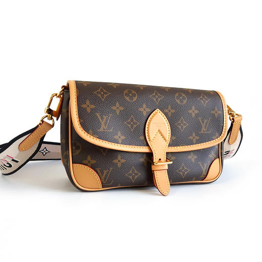 【98新】LV路易威登DIANEM45985  老花黑肩带DIANE法棍包单肩包女士 081225AK09 商品图2