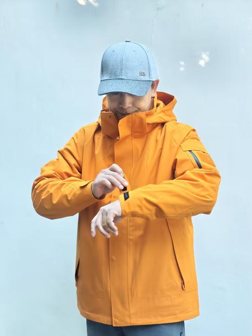 SCALER思凯乐户外冲锋衣男女秋冬可拆卸抓绒内胆防水保暖登山外套F2416623/F2406623 商品图11