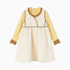 【秒】【专柜同款】MQD童装女小童夹棉连衣裙套装秋冬新款复古儿童裙子 商品缩略图4