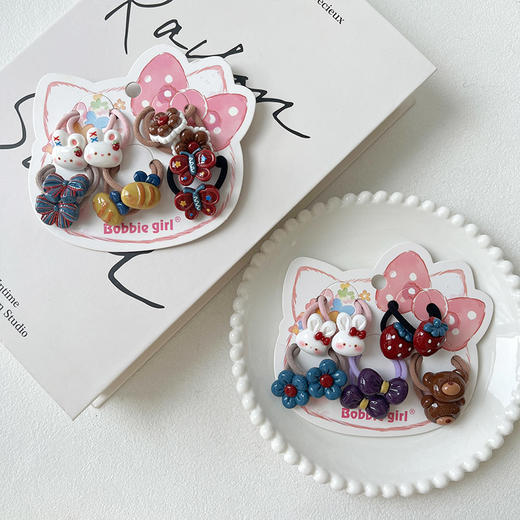 复古色系卡通皮筋-纪念日百货门店同款167748774 商品图0