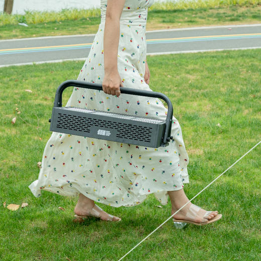 【匠心喷塑工艺❗️独立炭槽恒温省炭】户外烧烤炉子烧烤架可拆卸多功能烤肉折叠架子家用围炉煮茶碳烤炉。jb 商品图3