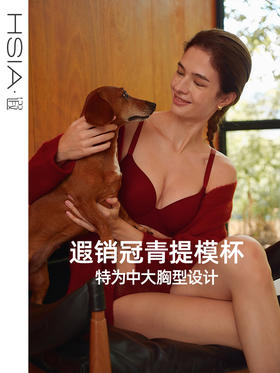 遐内衣女小青提杯秋冬时尚新光面无痕防下垂微聚拢大胸显小文胸